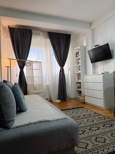 Comfy Crib Studio Apartman Novi Sad stan na dan smestaj u Lasla Gala na Grbavici kod Promenade i Spensa sa terasom parking